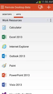 Microsoft Remote Desktop Beta android App screenshot 0