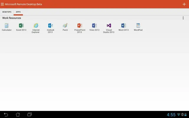 Microsoft Remote Desktop Beta android App screenshot 10