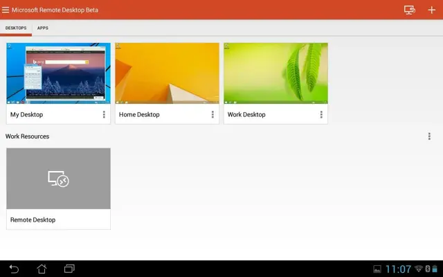 Microsoft Remote Desktop Beta android App screenshot 14