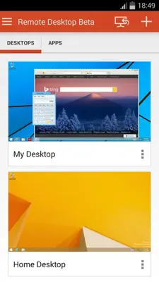 Microsoft Remote Desktop Beta android App screenshot 4